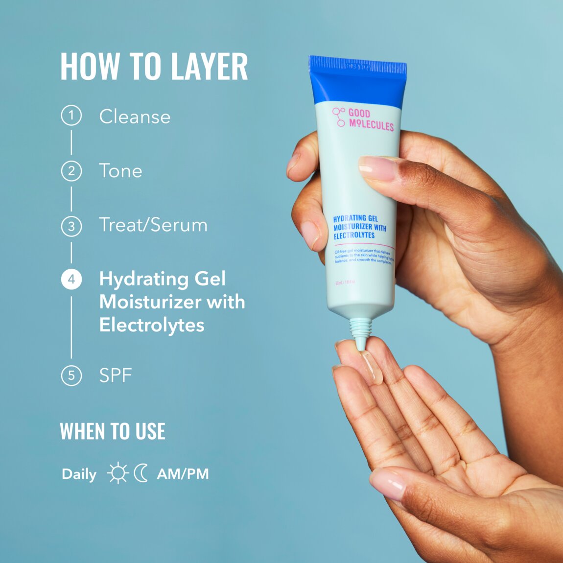 Hydrating Gel Moisturizer with Electrolytes Q0