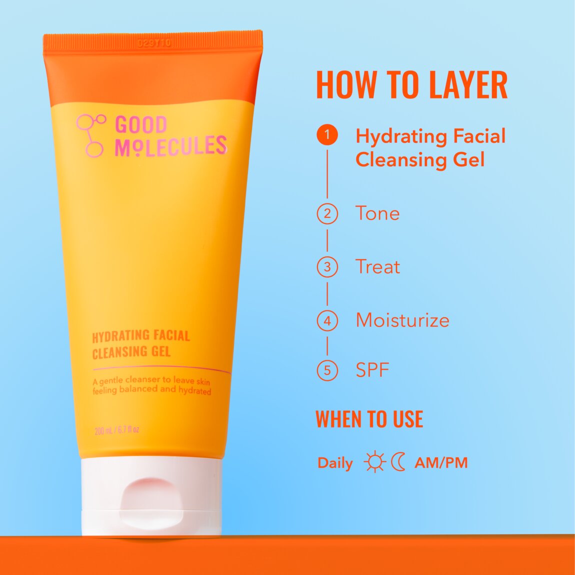 Hydrating Facial Cleansing Gel D0