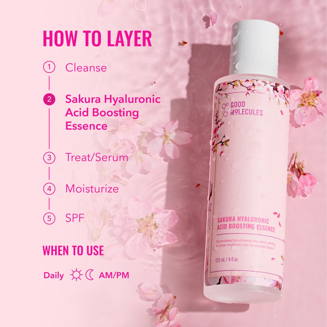 Sakura Hyaluronic Acid Boosting Essence R3