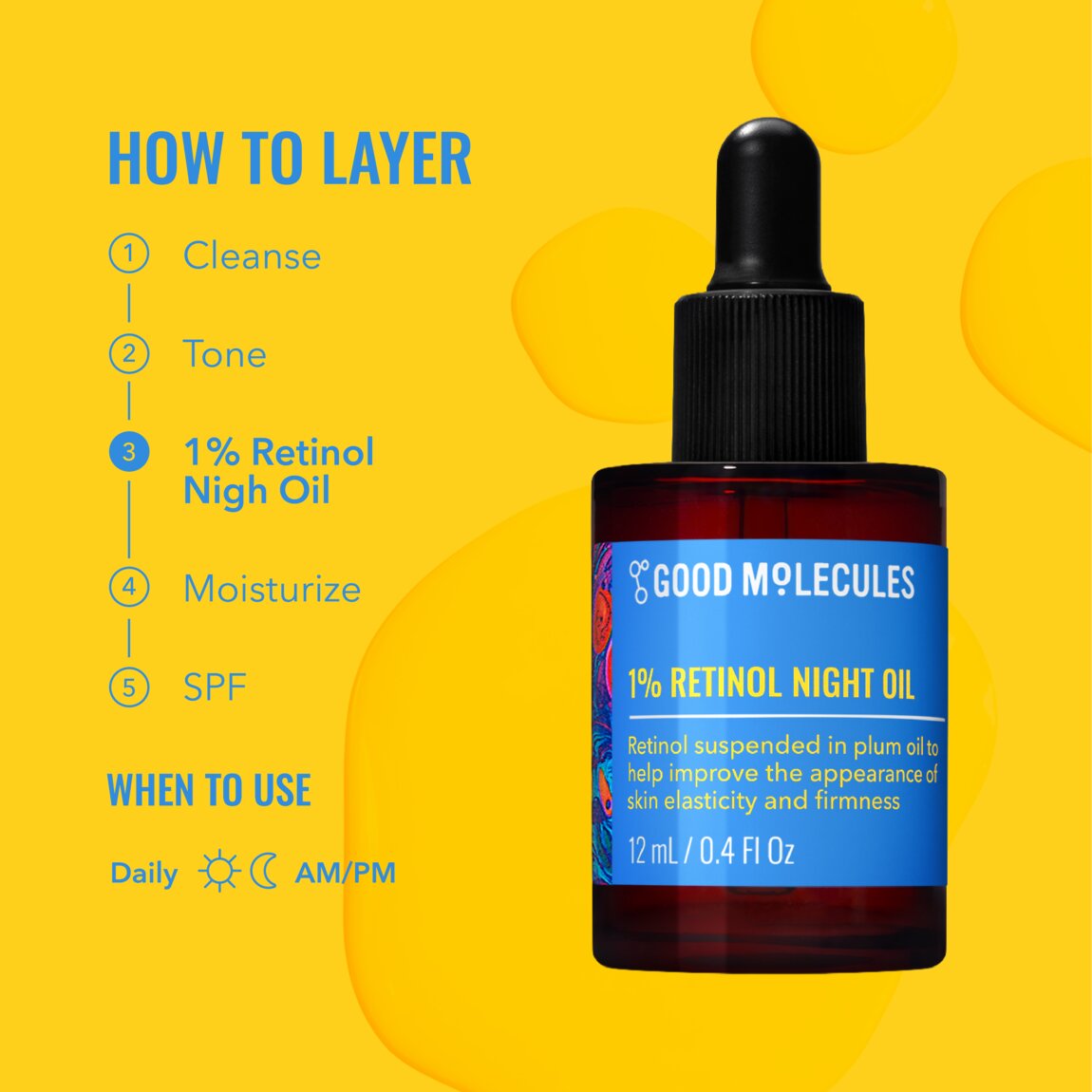 1% Retinol Night Oil U8