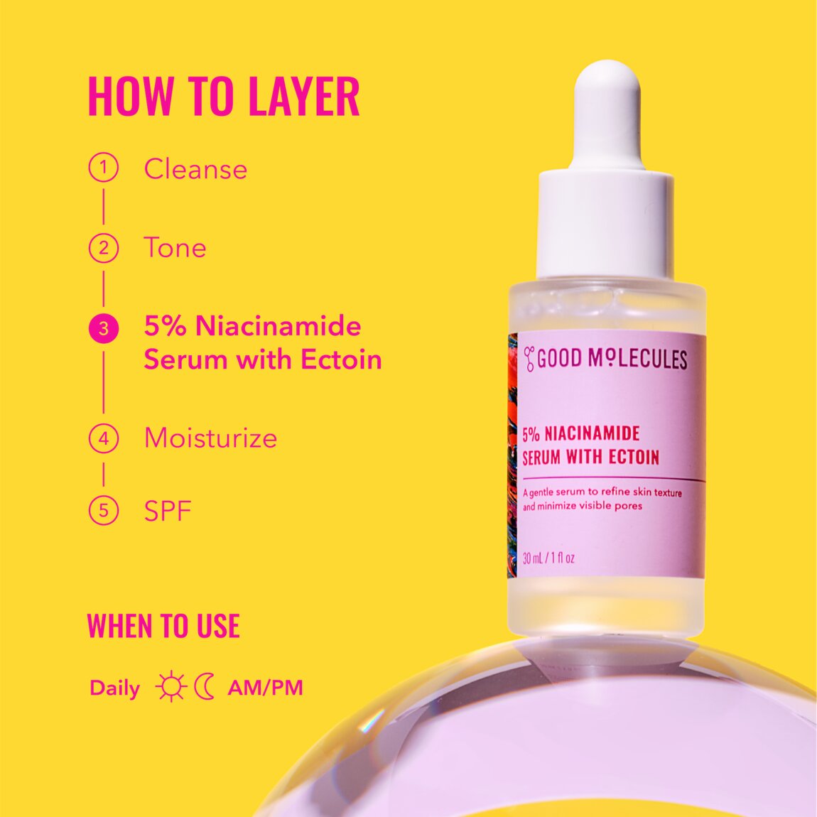5% Niacinamide Serum with Ectoin S1